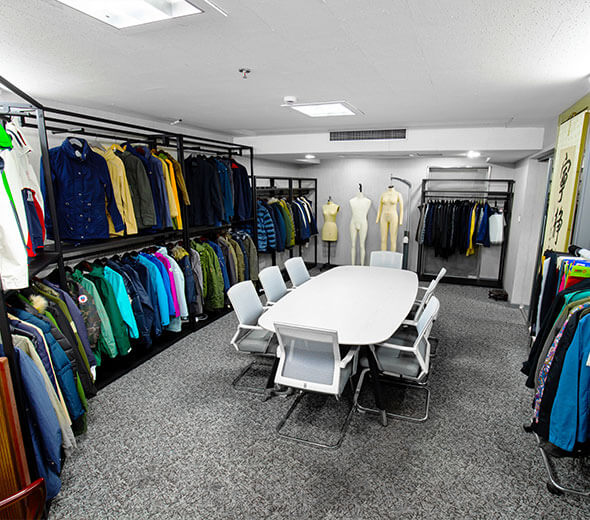 Our garment showroom