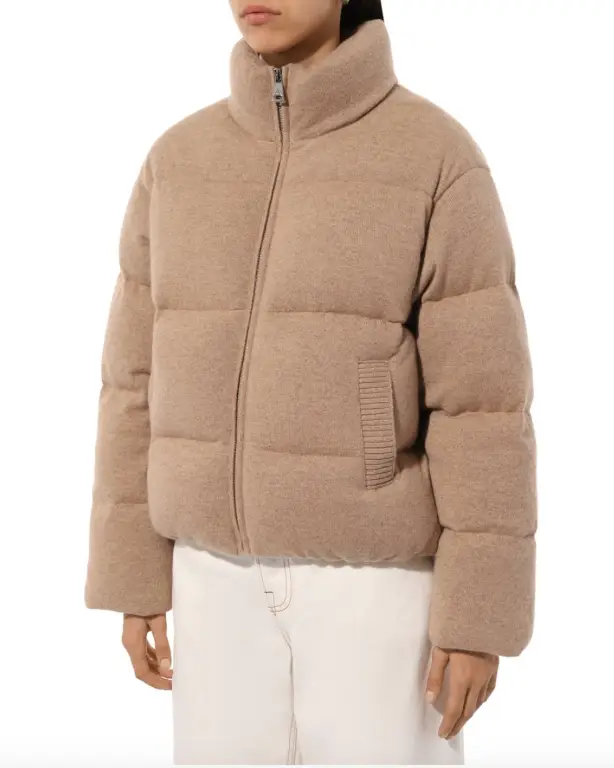 knitwar goose down jacket