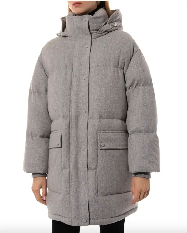 oversize goose down jacket