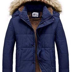 Buttoned-puffer-jacket